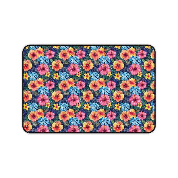 Tropical Hibiscus - Launch Pad - Desk Mat - Westport Cove