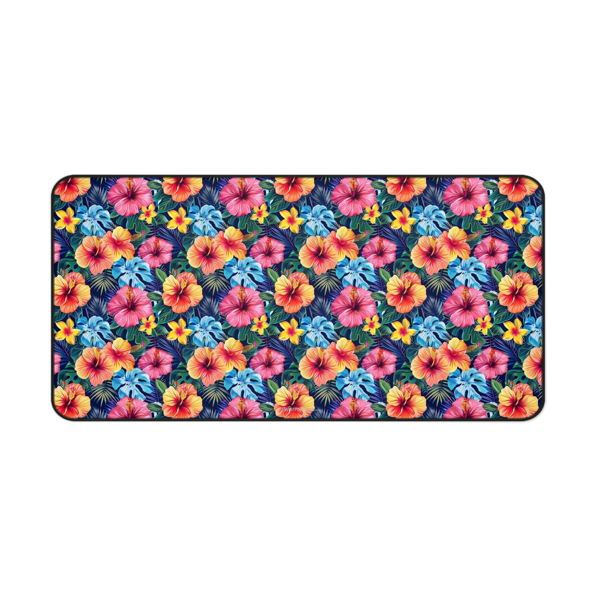 Tropical Hibiscus - Launch Pad - Desk Mat - Westport Cove
