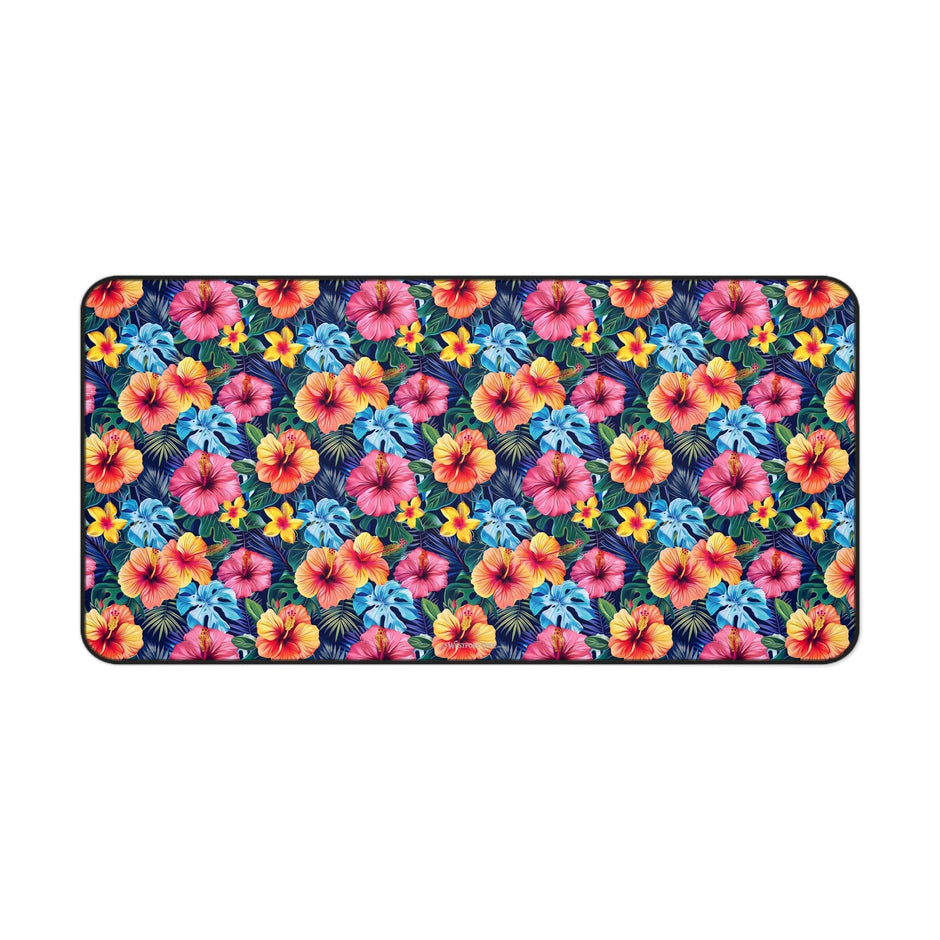 Tropical Hibiscus - Launch Pad - Desk Mat - Westport Cove