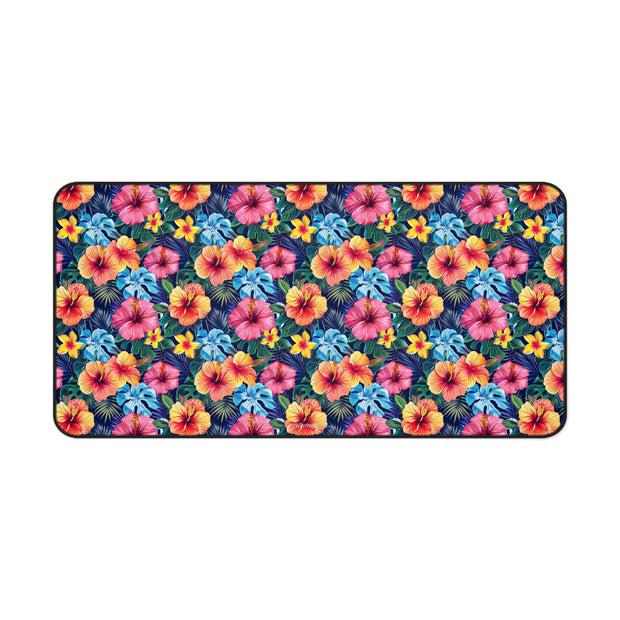 Tropical Hibiscus - Launch Pad - Desk Mat - Westport Cove