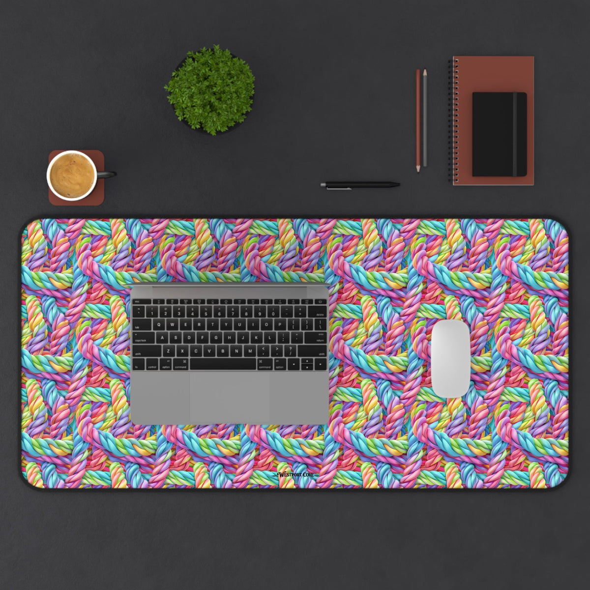 Twisted v2 - Launch Pad - Desk Mat - Westport Cove