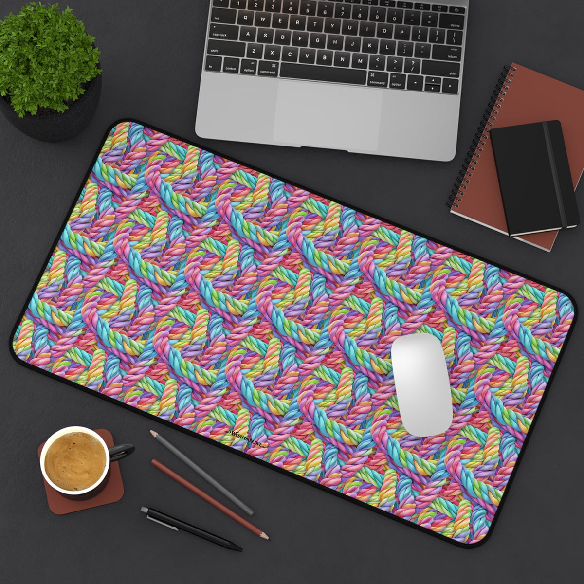 Twisted v2 - Launch Pad - Desk Mat - Westport Cove