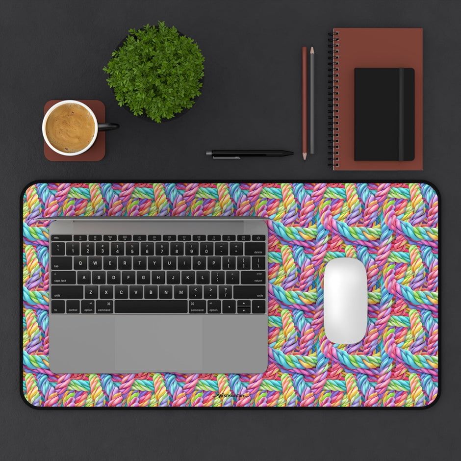 Twisted v2 - Launch Pad - Desk Mat - Westport Cove