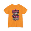 Warning Fragile I Dropped My Twins Off At College T‑Shirt - Westport Cove