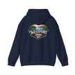 Westport Cove Hoodie — Scenic Lake Cabin Vintage Logo Hooded Sweatshirt - Westport Cove