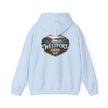 Westport Cove Hoodie — Scenic Lake Cabin Vintage Logo Hooded Sweatshirt - Westport Cove