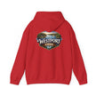 Westport Cove Hoodie — Scenic Lake Cabin Vintage Logo Hooded Sweatshirt - Westport Cove