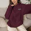Westport Cove Hoodie — Scenic Lake Cabin Vintage Logo Hooded Sweatshirt - Westport Cove