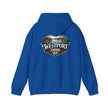 Westport Cove Hoodie — Scenic Lake Cabin Vintage Logo Hooded Sweatshirt - Westport Cove