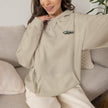 Westport Cove Hoodie — Scenic Lake Cabin Vintage Logo Hooded Sweatshirt - Westport Cove