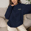 Westport Cove Hoodie — Scenic Lake Cabin Vintage Logo Hooded Sweatshirt - Westport Cove