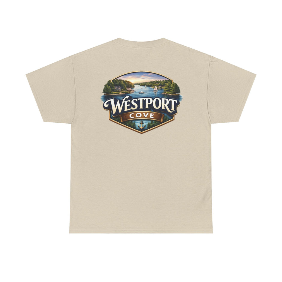 Westport Cove T-Shirt — Scenic Lake Logo Tee - Westport Cove