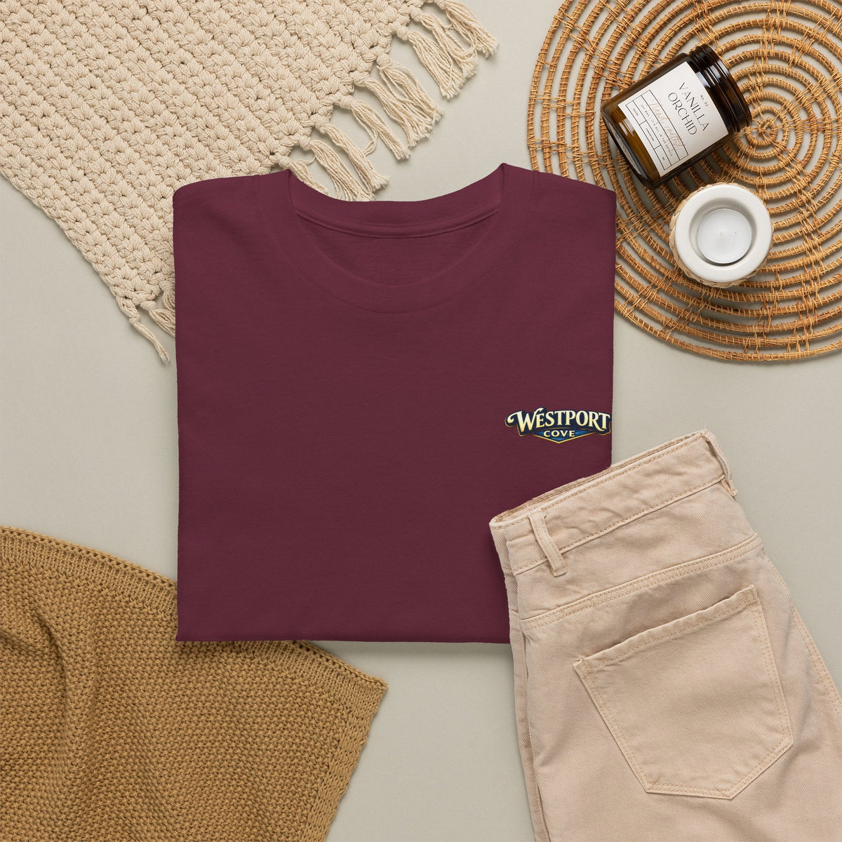 Westport Cove T-Shirt — Scenic Lake Logo Tee - Westport Cove