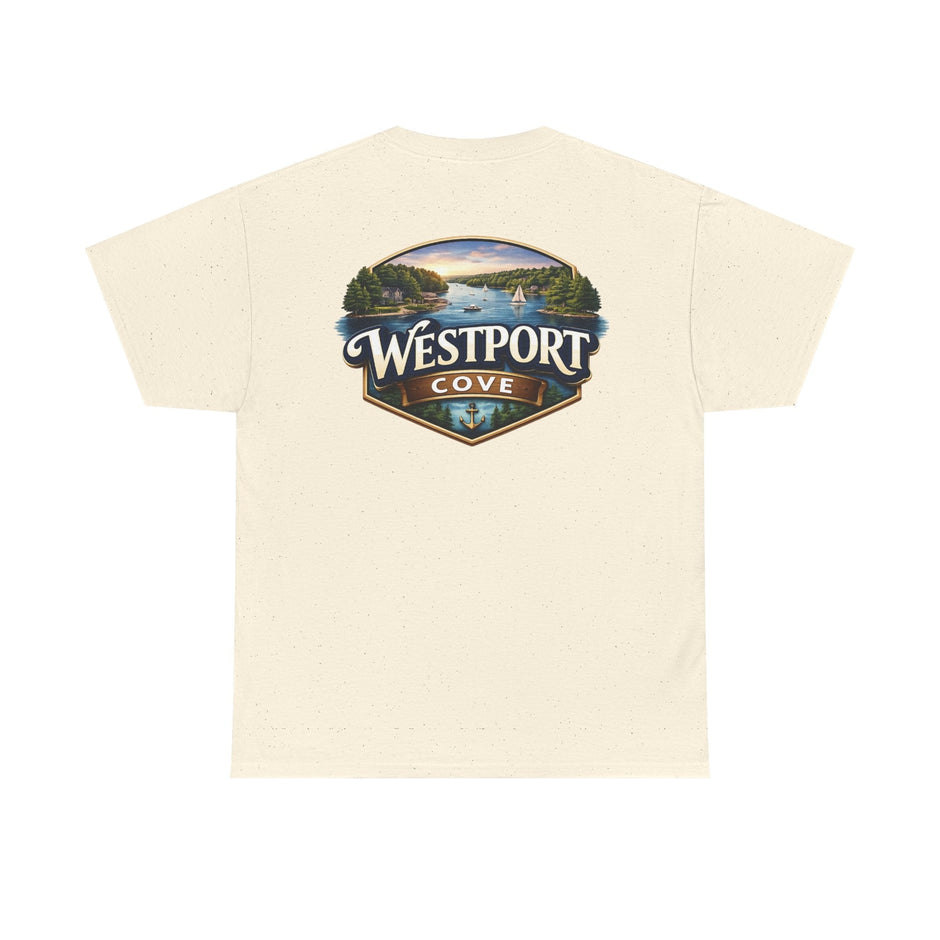 Westport Cove T-Shirt — Scenic Lake Logo Tee - Westport Cove