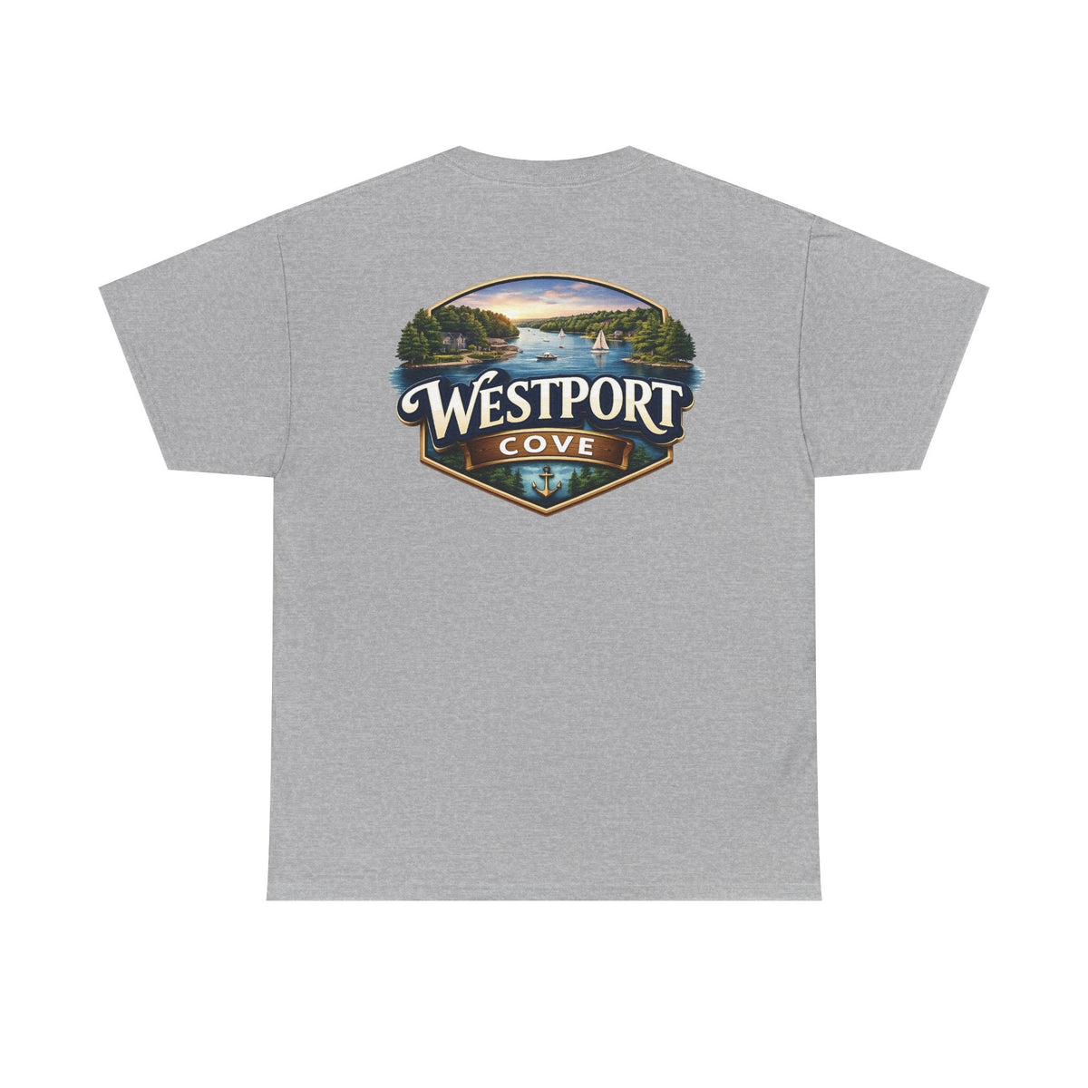 Westport Cove T-Shirt — Scenic Lake Logo Tee - Westport Cove