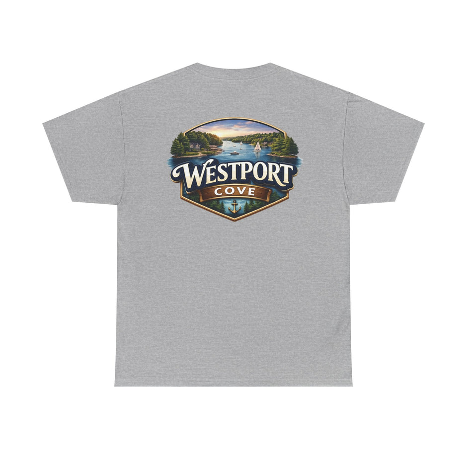 Westport Cove T-Shirt — Scenic Lake Logo Tee - Westport Cove