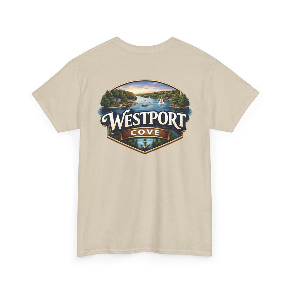 Westport Cove T-Shirt — Scenic Lake Logo Tee - Westport Cove