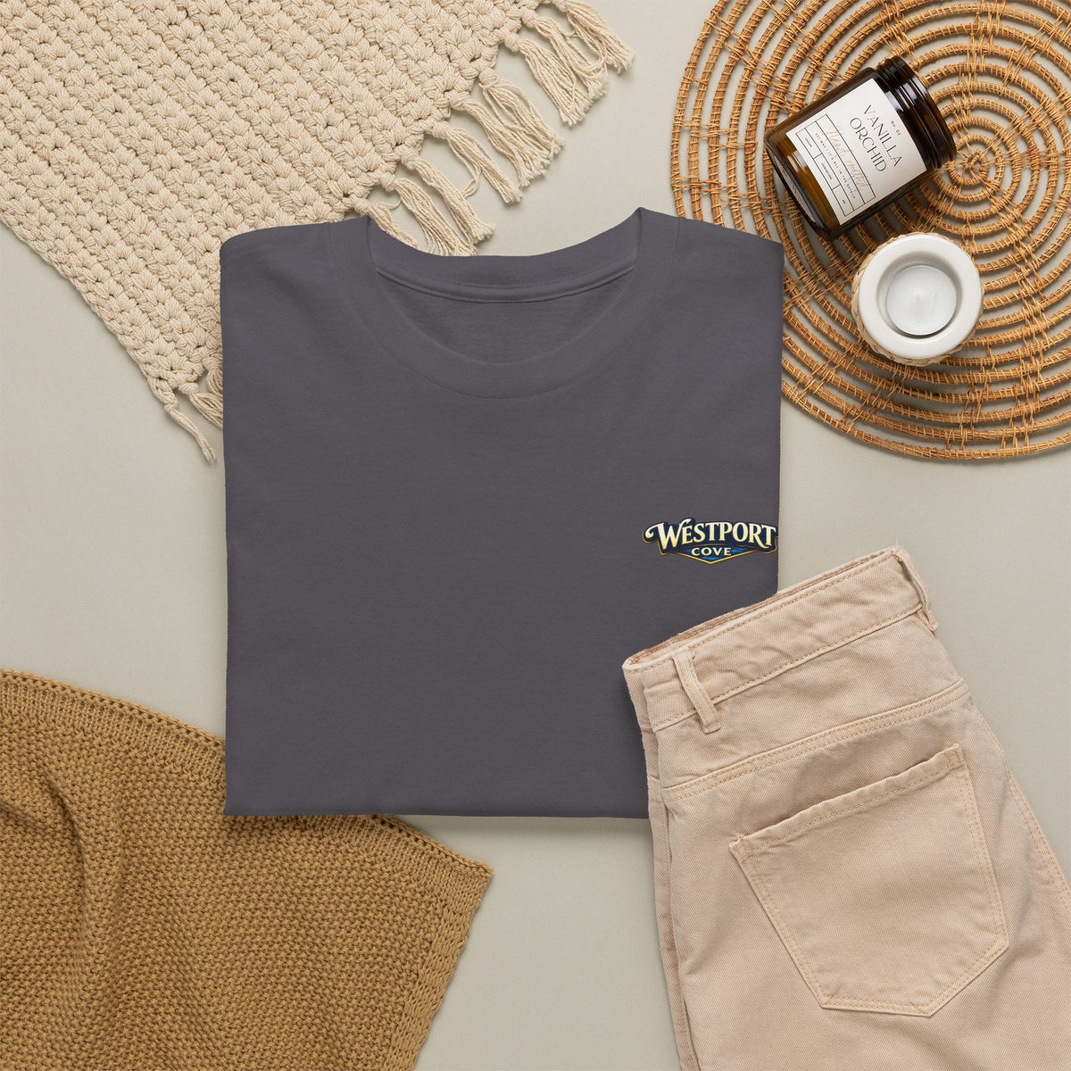 Westport Cove T-Shirt — Scenic Lake Logo Tee - Westport Cove