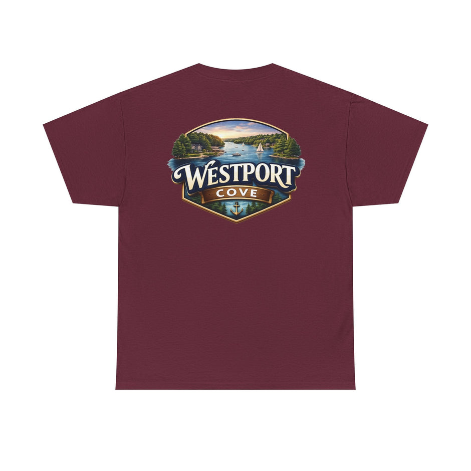 Westport Cove T-Shirt — Scenic Lake Logo Tee - Westport Cove