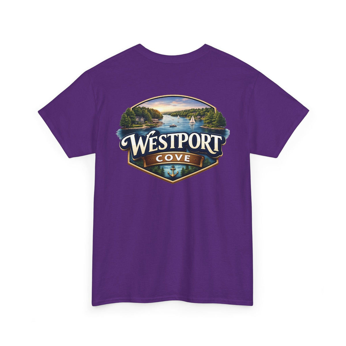 Westport Cove T-Shirt — Scenic Lake Logo Tee - Westport Cove