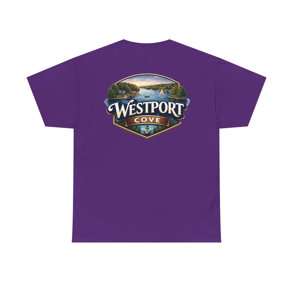 Westport Cove T-Shirt — Scenic Lake Logo Tee - Westport Cove