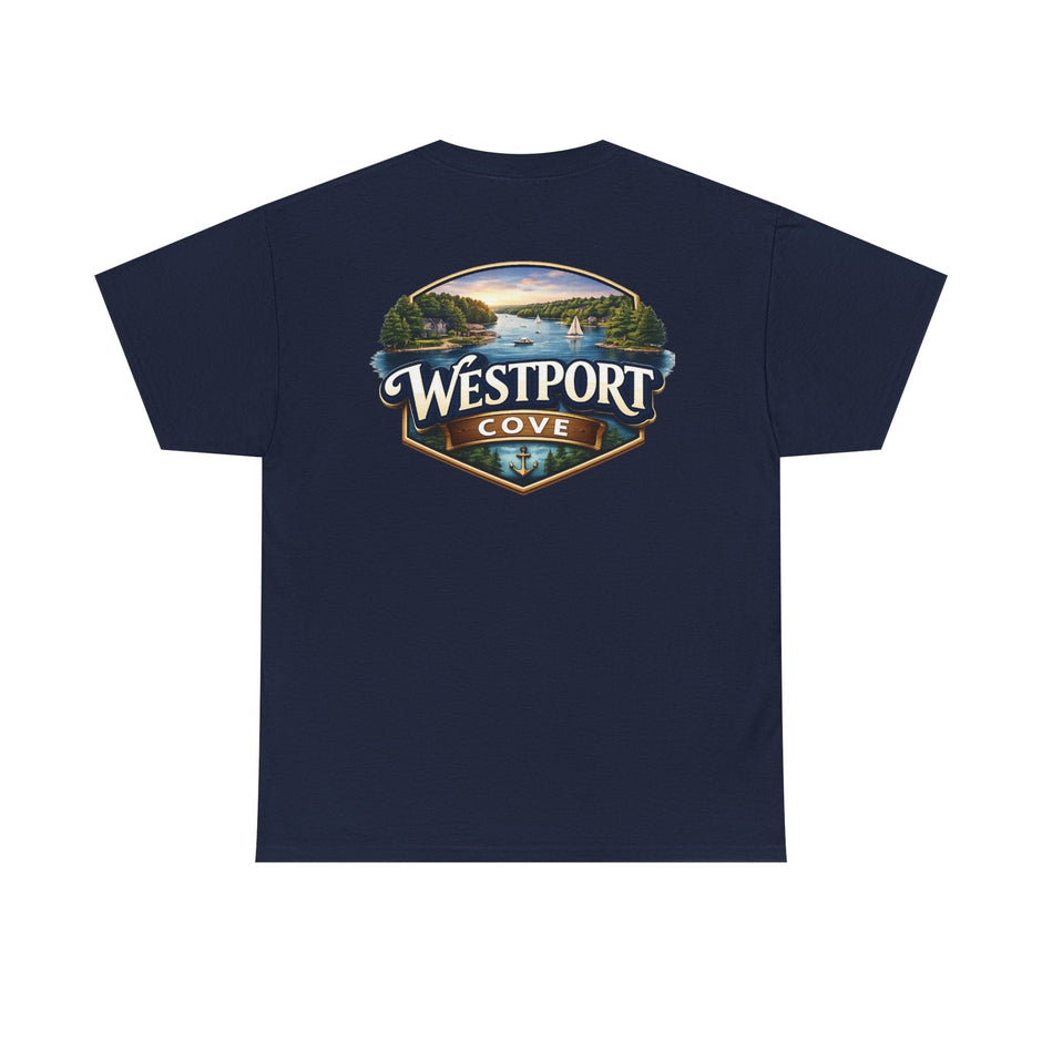 Westport Cove T-Shirt — Scenic Lake Logo Tee - Westport Cove