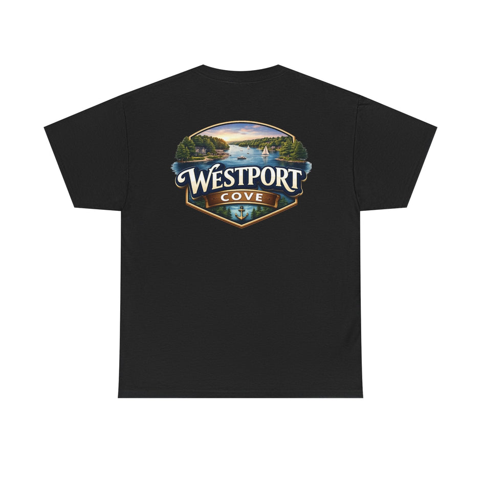 Westport Cove T-Shirt — Scenic Lake Logo Tee - Westport Cove