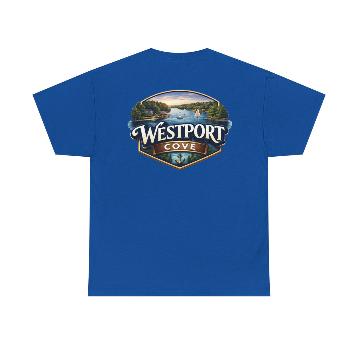 Westport Cove T-Shirt — Scenic Lake Logo Tee - Westport Cove