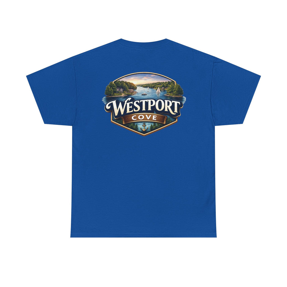 Westport Cove T-Shirt — Scenic Lake Logo Tee - Westport Cove