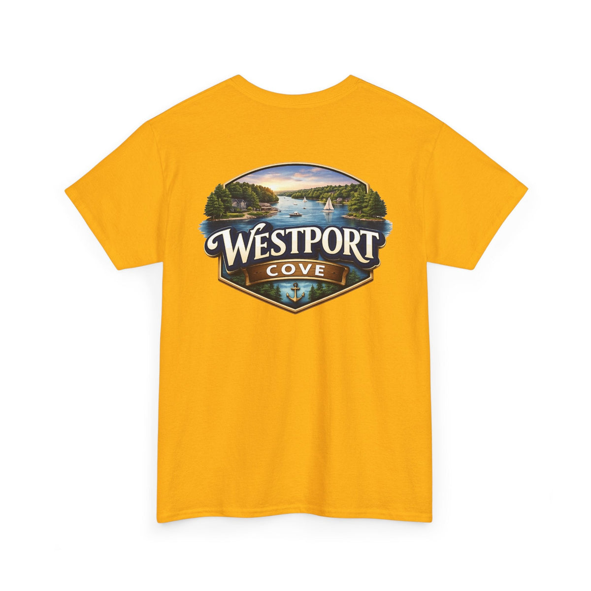 Westport Cove T-Shirt — Scenic Lake Logo Tee - Westport Cove