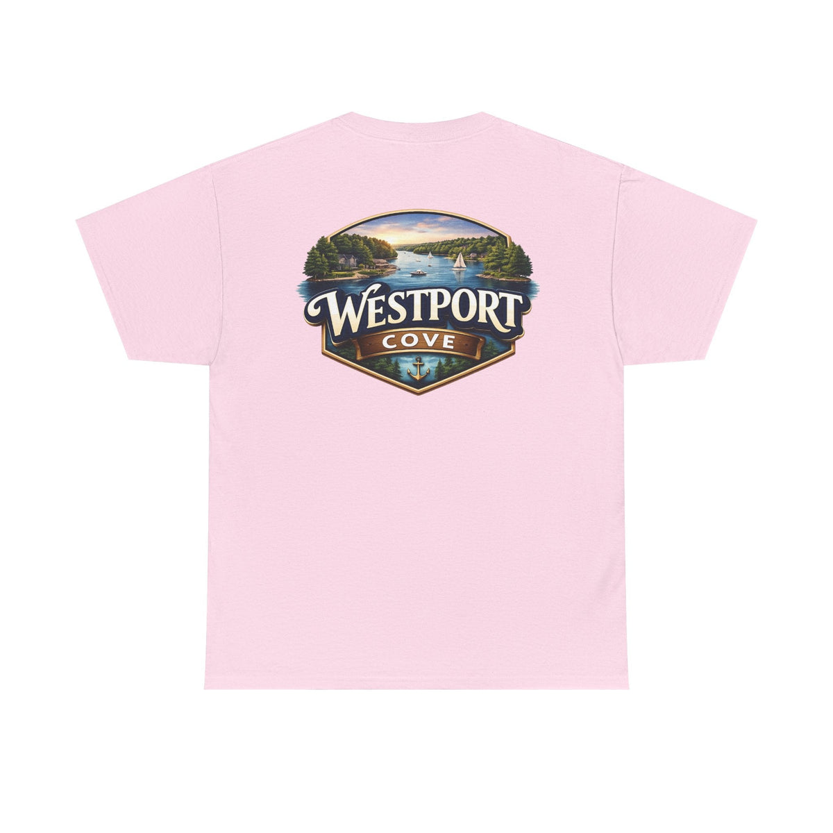 Westport Cove T-Shirt — Scenic Lake Logo Tee - Westport Cove
