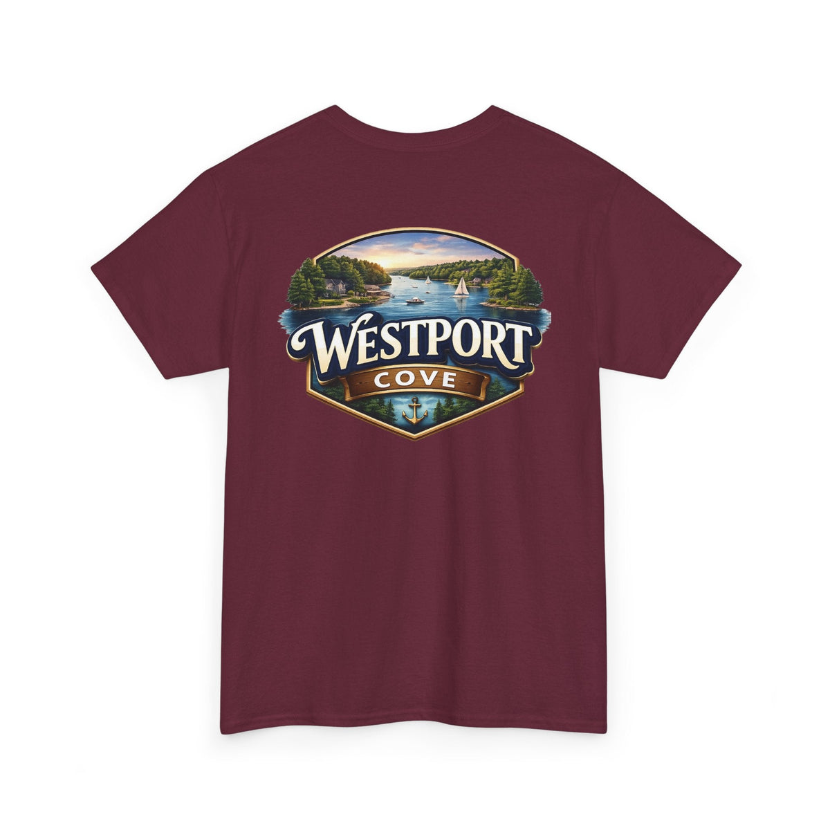 Westport Cove T-Shirt — Scenic Lake Logo Tee - Westport Cove