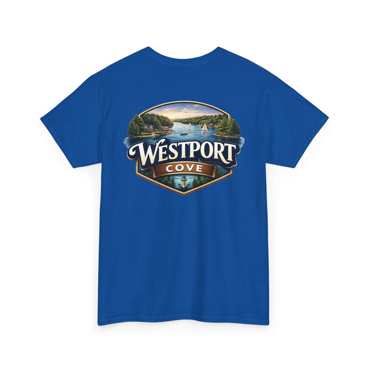 Westport Cove T-Shirt — Scenic Lake Logo Tee - Westport Cove