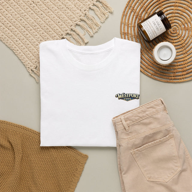 Westport Cove T-Shirt — Scenic Lake Logo Tee - Westport Cove