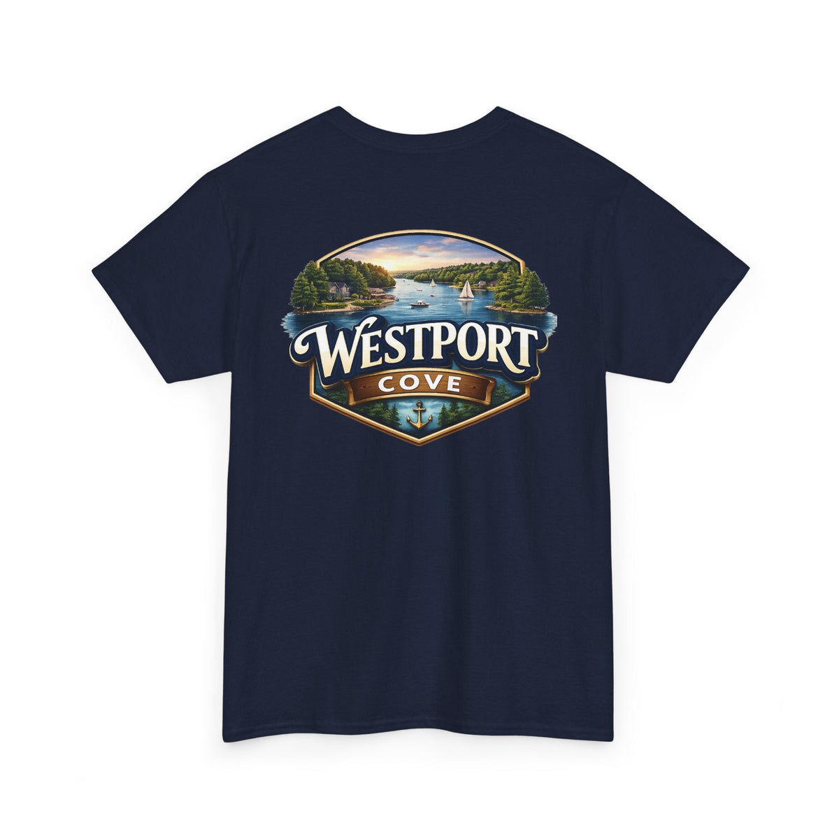 Westport Cove T-Shirt — Scenic Lake Logo Tee - Westport Cove