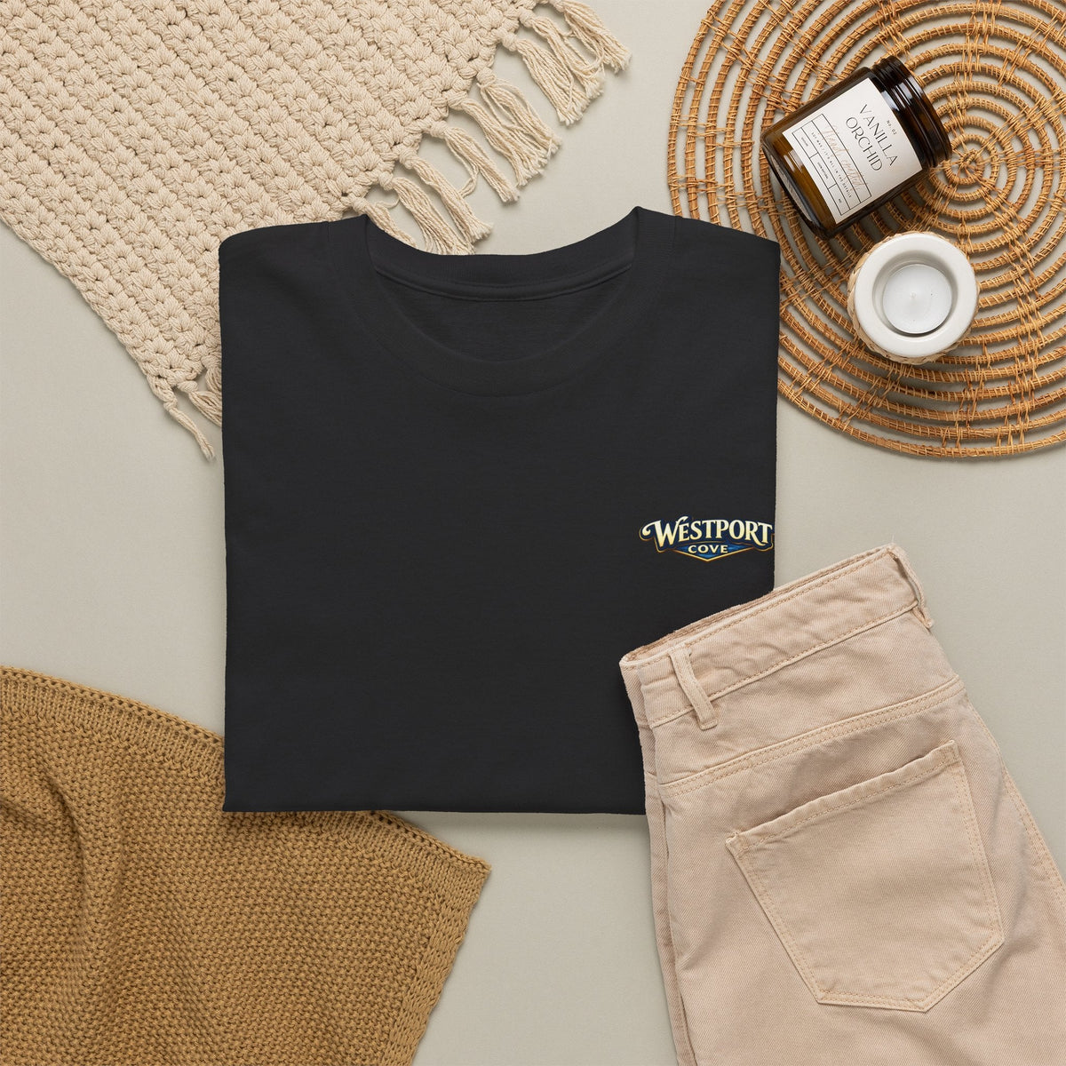 Westport Cove T-Shirt — Scenic Lake Logo Tee - Westport Cove