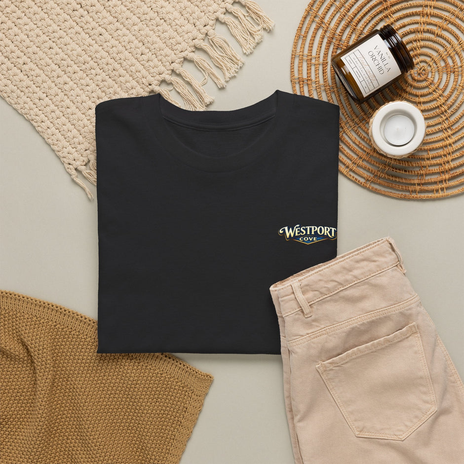 Westport Cove T-Shirt — Scenic Lake Logo Tee - Westport Cove