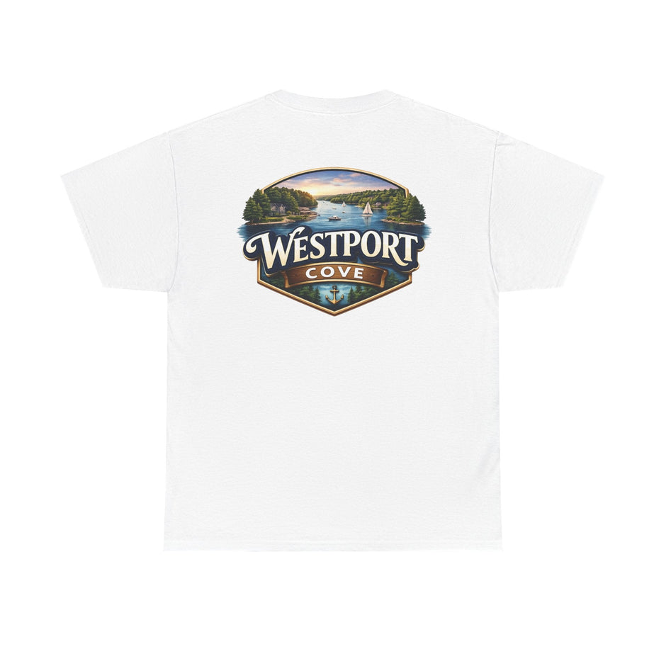Westport Cove T-Shirt — Scenic Lake Logo Tee - Westport Cove