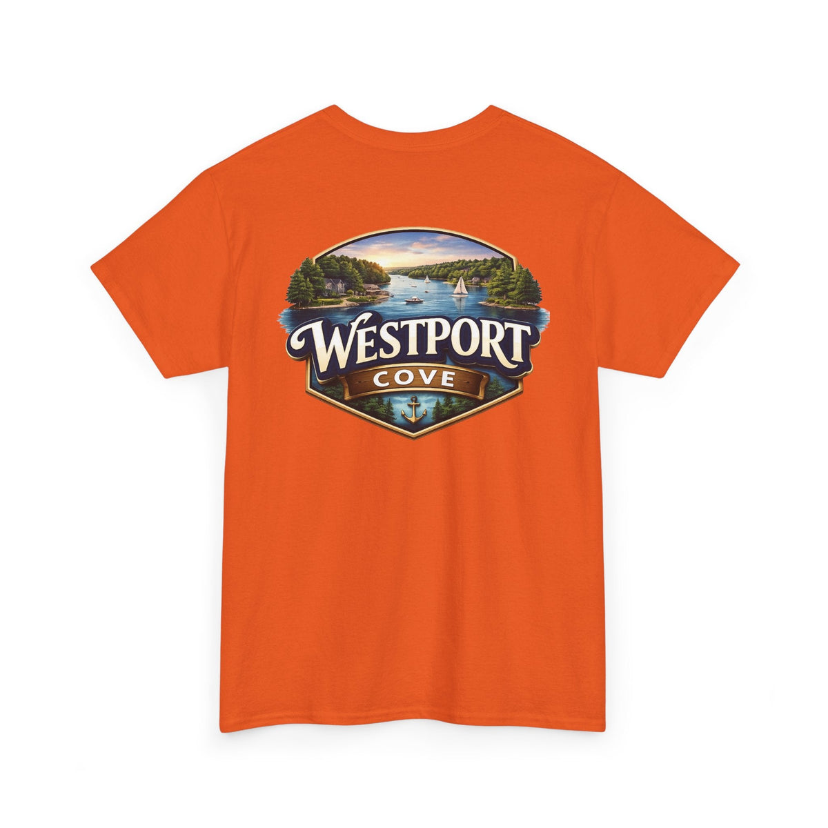 Westport Cove T-Shirt — Scenic Lake Logo Tee - Westport Cove