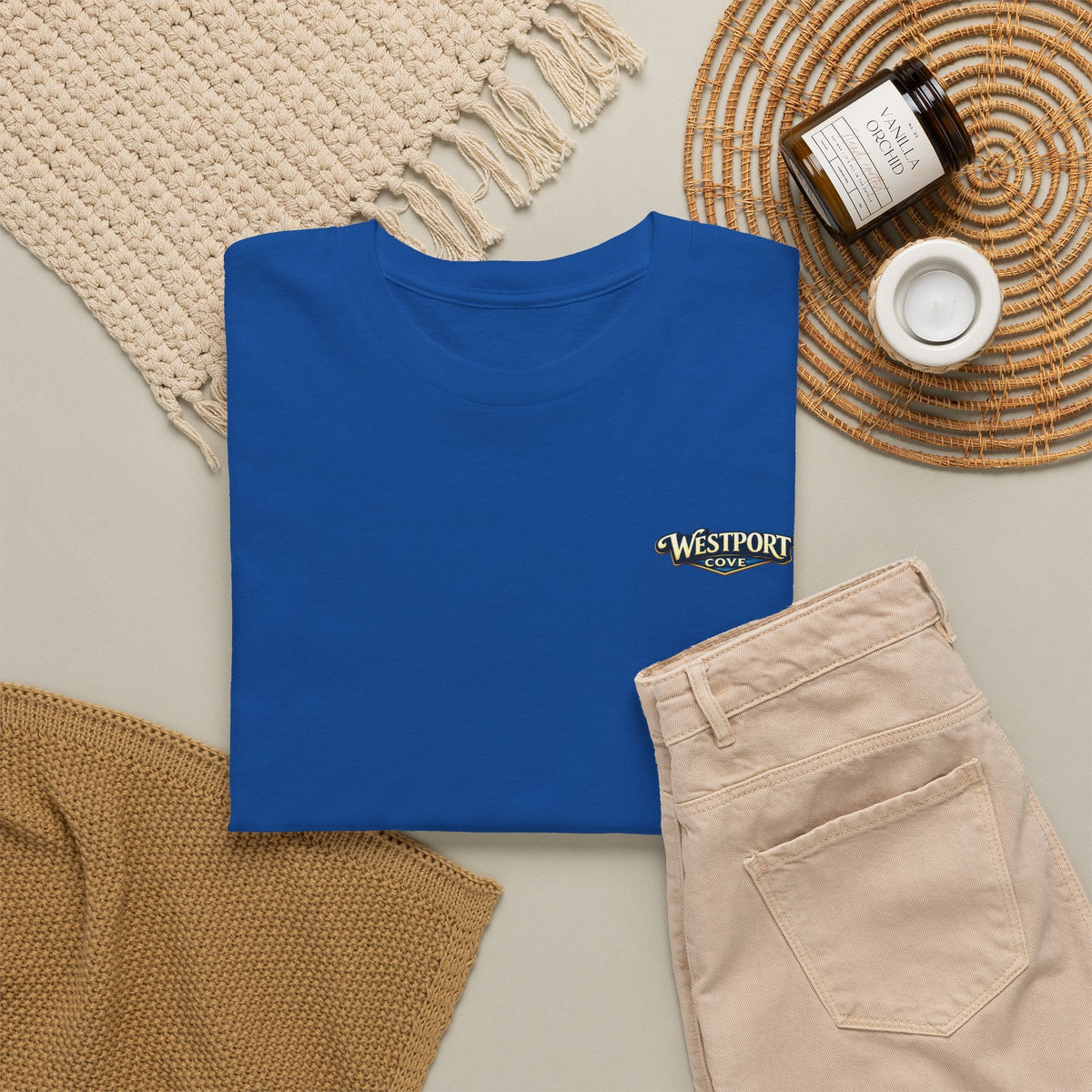 Westport Cove T-Shirt — Scenic Lake Logo Tee - Westport Cove