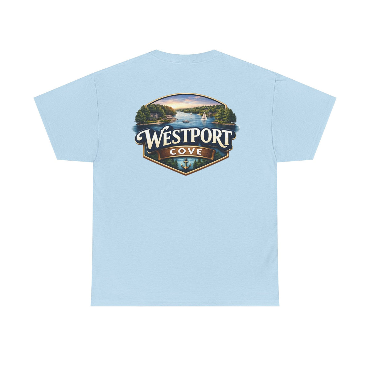 Westport Cove T-Shirt — Scenic Lake Logo Tee - Westport Cove