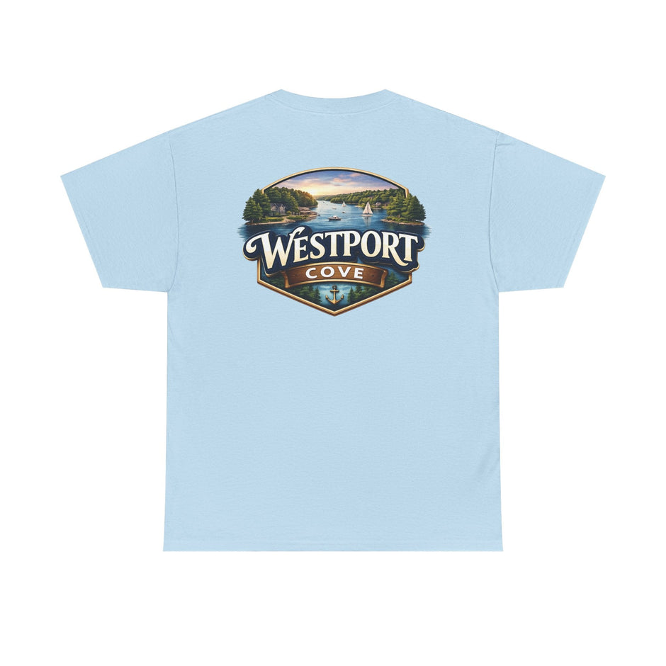 Westport Cove T-Shirt — Scenic Lake Logo Tee - Westport Cove