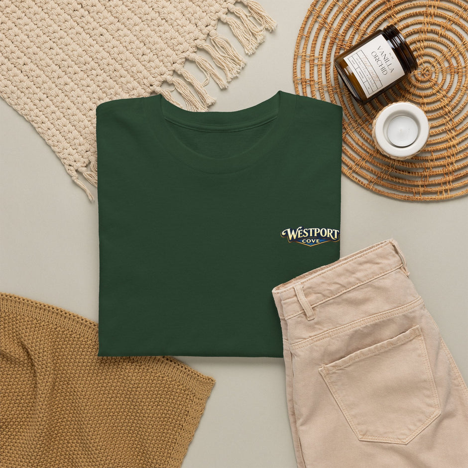 Westport Cove T-Shirt — Scenic Lake Logo Tee - Westport Cove