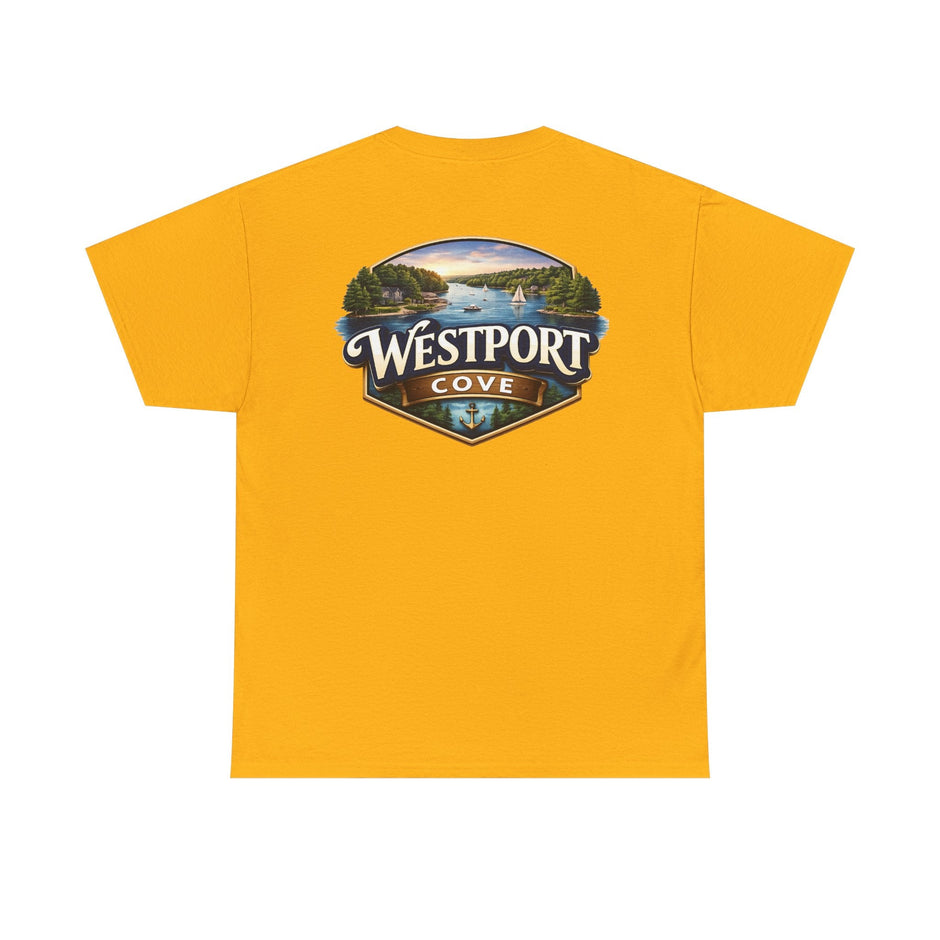 Westport Cove T-Shirt — Scenic Lake Logo Tee - Westport Cove