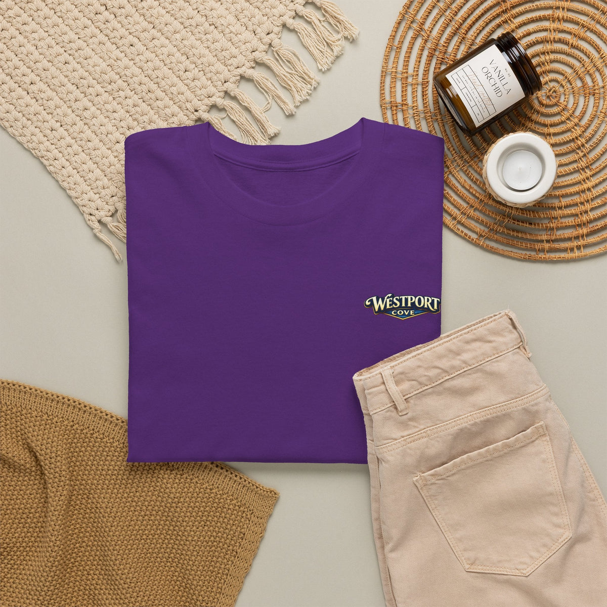 Westport Cove T-Shirt — Scenic Lake Logo Tee - Westport Cove