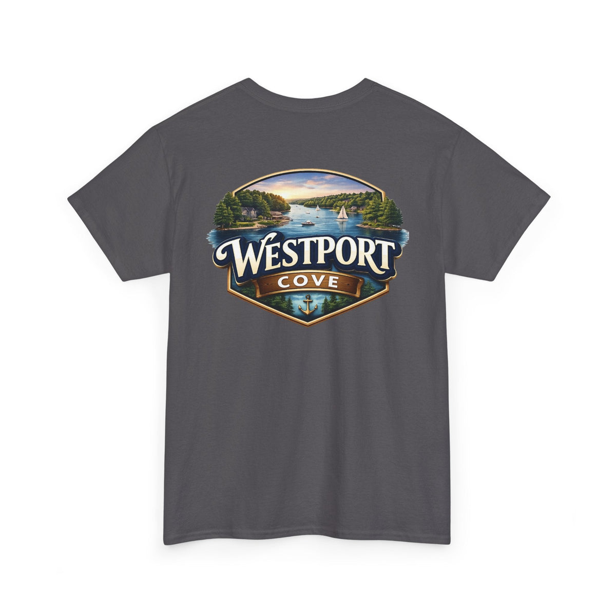 Westport Cove T-Shirt — Scenic Lake Logo Tee - Westport Cove