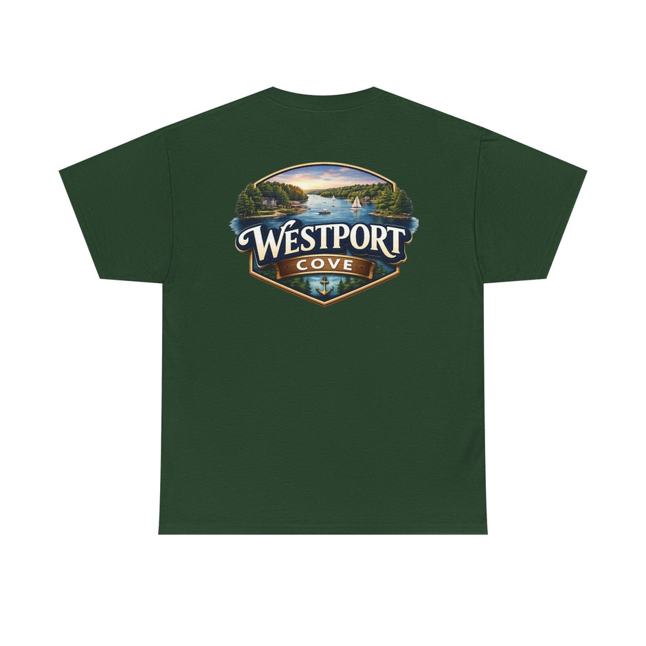 Westport Cove T-Shirt — Scenic Lake Logo Tee - Westport Cove