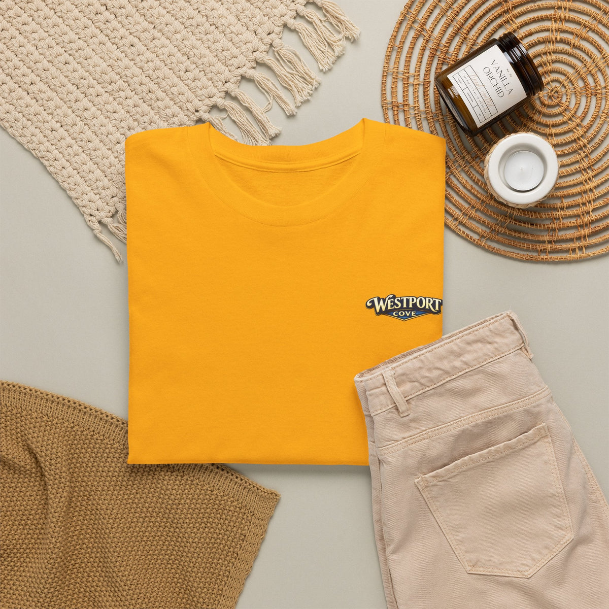 Westport Cove T-Shirt — Scenic Lake Logo Tee - Westport Cove