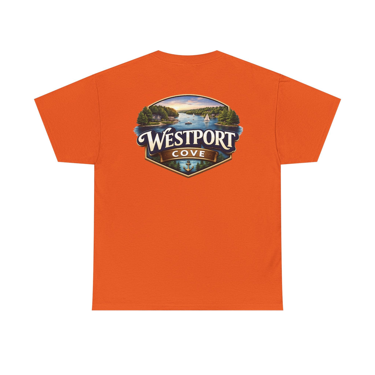 Westport Cove T-Shirt — Scenic Lake Logo Tee - Westport Cove