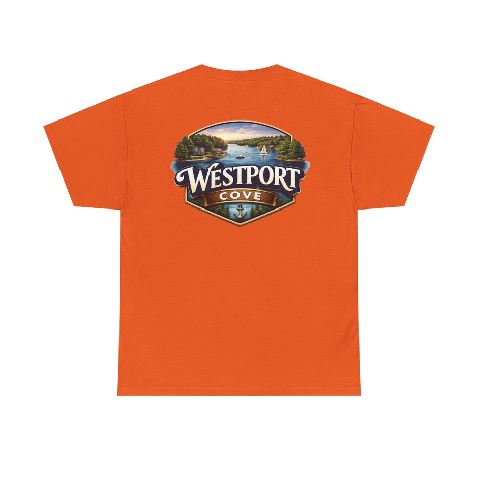 Westport Cove T-Shirt — Scenic Lake Logo Tee - Westport Cove